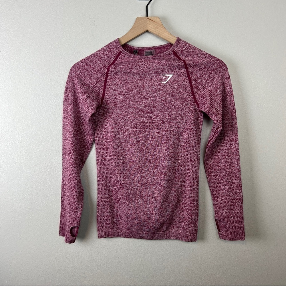 Gymshark Seamless Long Sleeve Top NWT - Picture 2 of 6